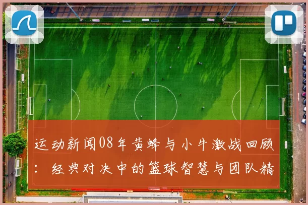 运动新闻08年黄蜂与小牛激战回顾：经典对决中的篮球智慧与团队精神